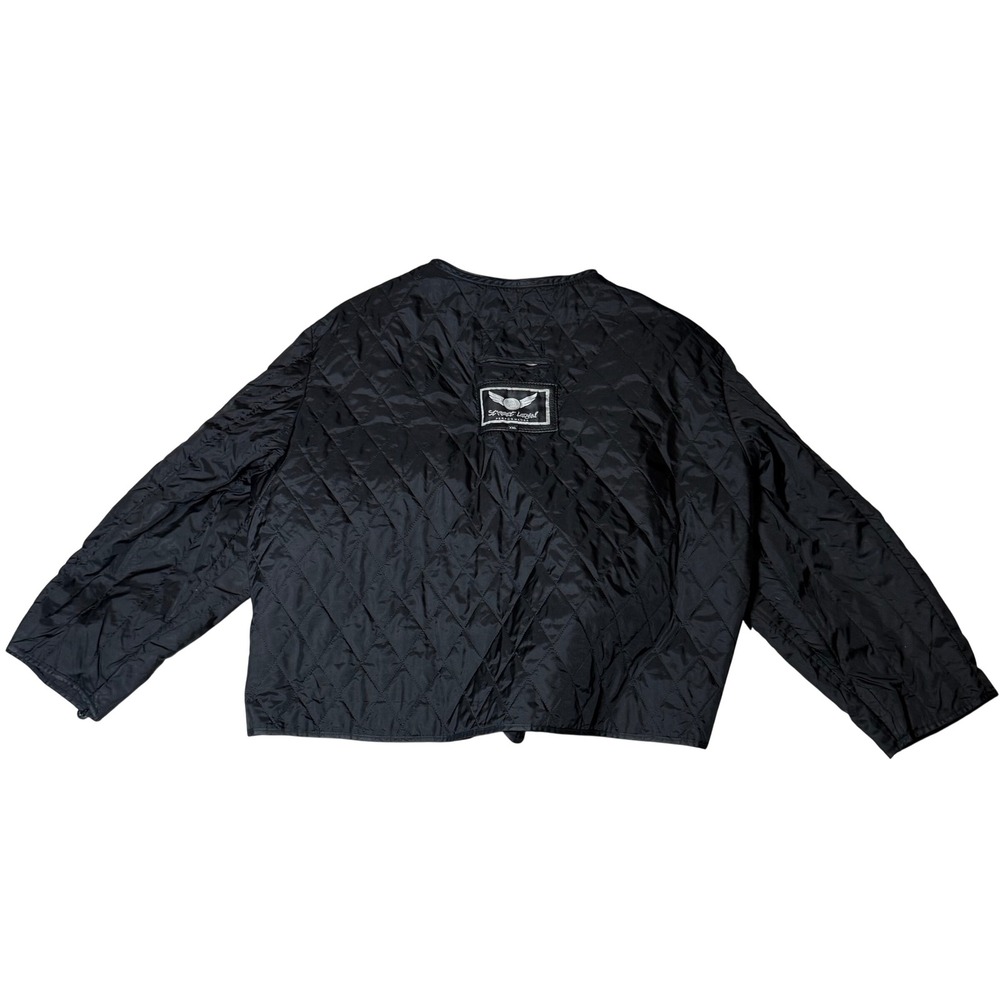 Street Legal Performance XXL Black Quilted‎ Motorcycle Jacket